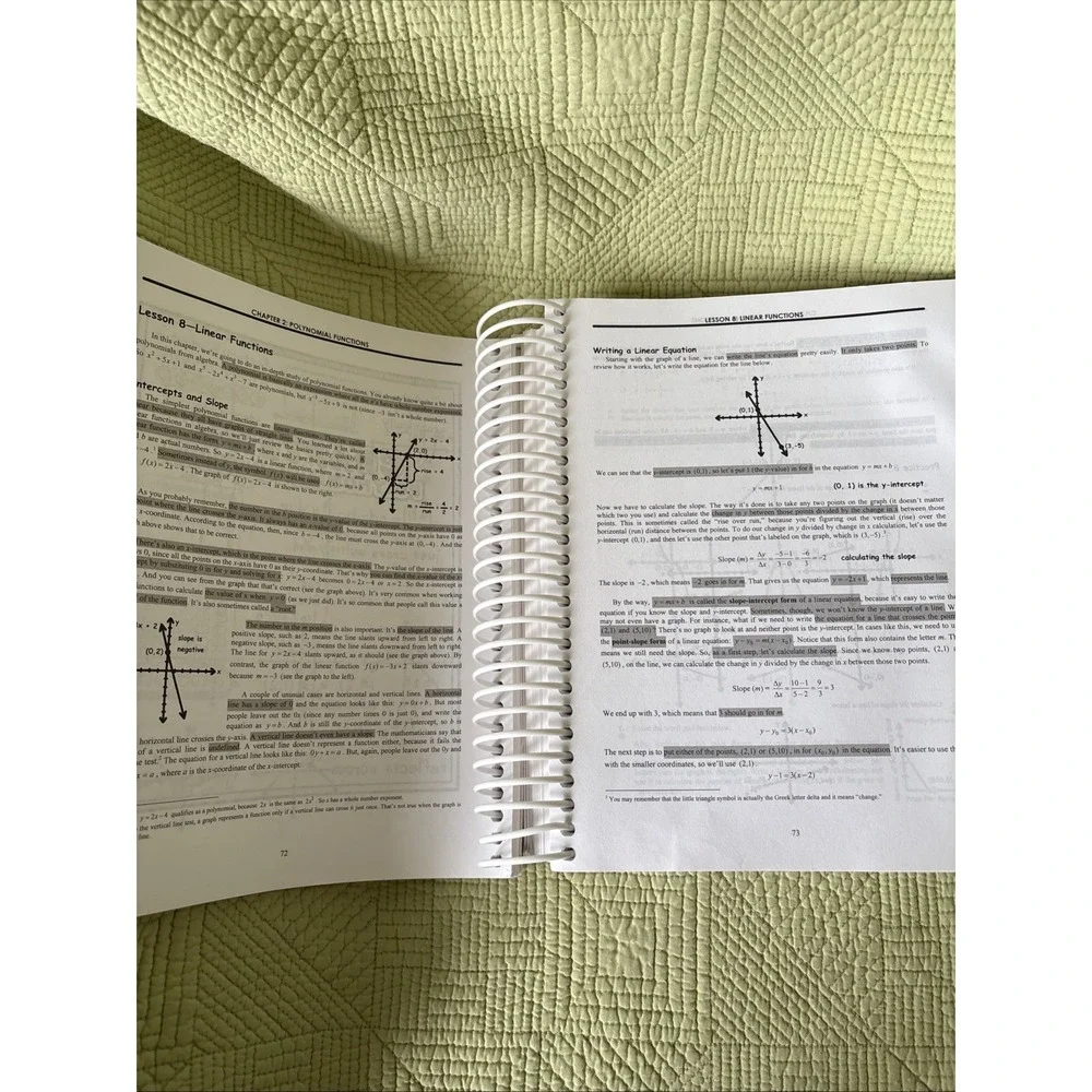 Pre-Calculus, Version 2.0: A Teaching Textbook by Greg Sabouri Spiral Bound-Good